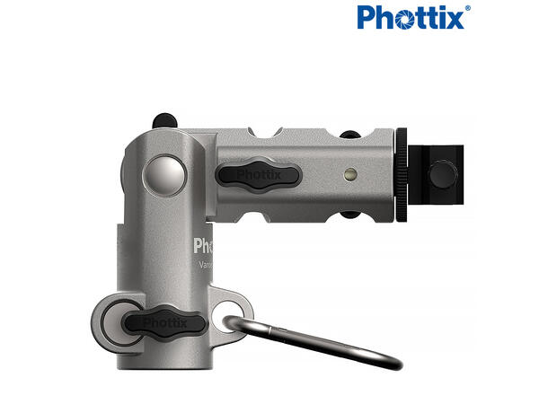 Phottix Varos Pro BG Tiltbar paraplyholder med hotshoefeste 